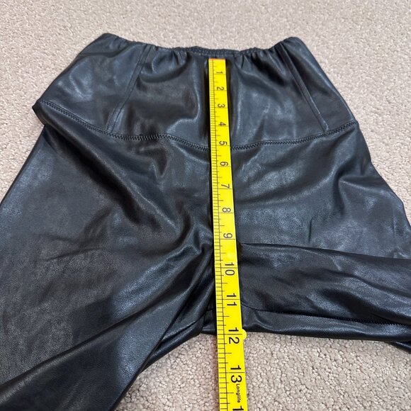 Aritzia Wilfred Free Daria Pant High Waist UnReal Leather Leggings Black Boho XS - Picture 8 of 12
